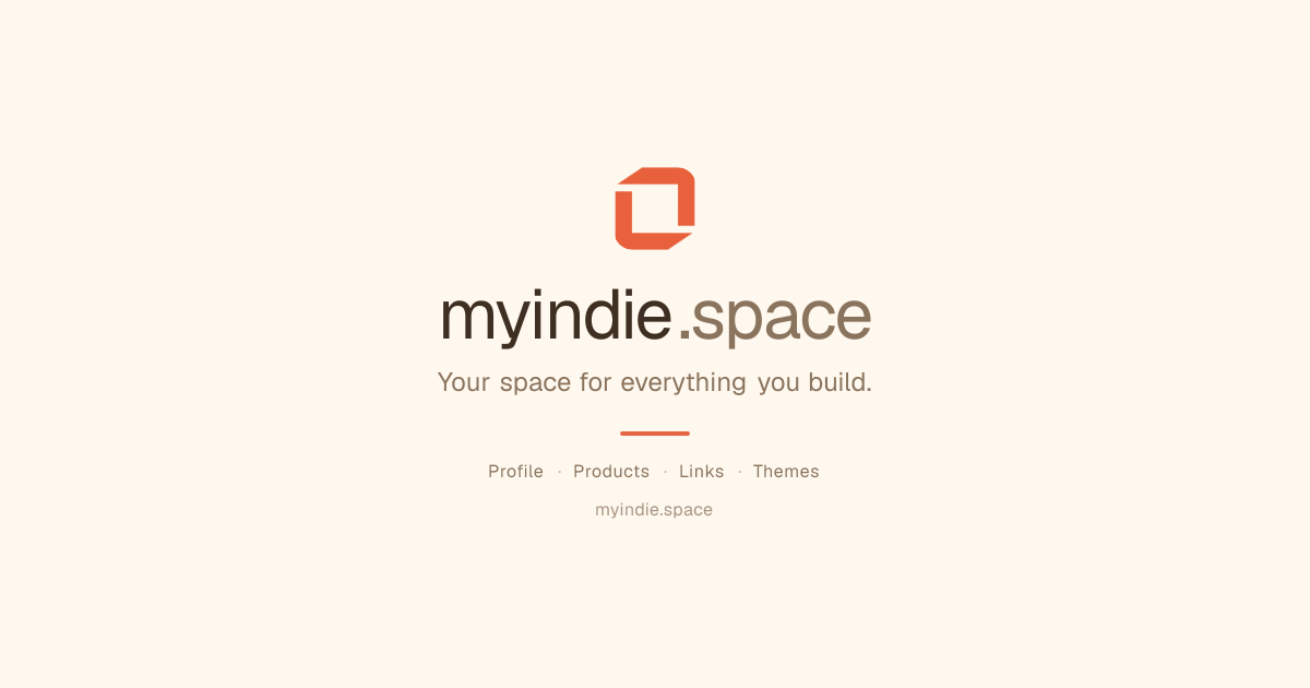 myindie.space image